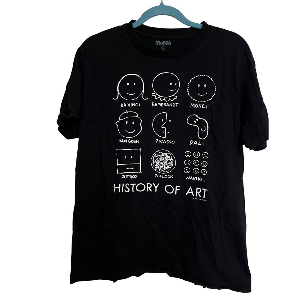 MOMA History of Art Graphic Tee in Black